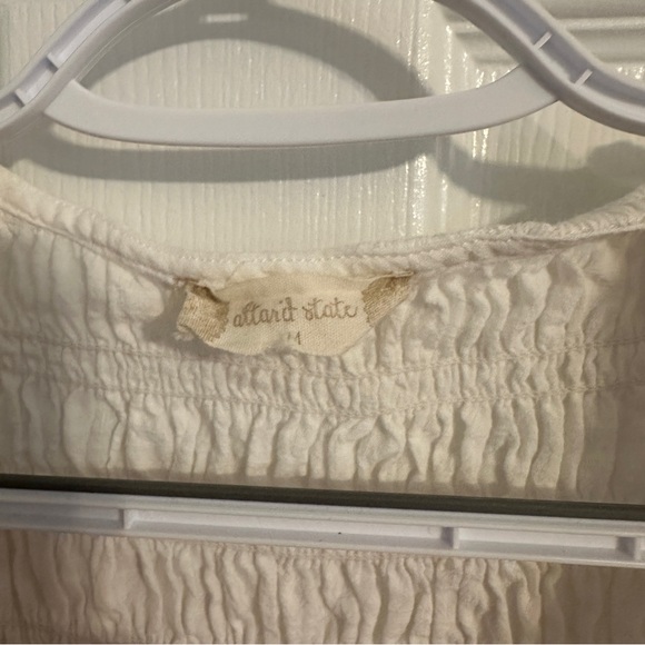 Altard State White Sleeveless Ruffle Dress - Picture 5 of 5